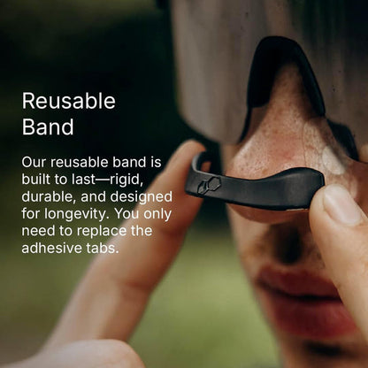 Anti snoring nose clip