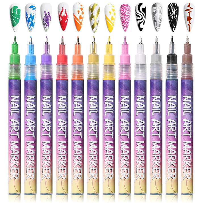 Precision Acrylic Nail Art Pen Set