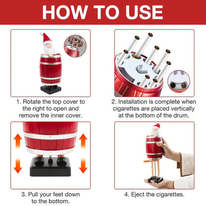 Cheeky Santa Cigarette Dispenser